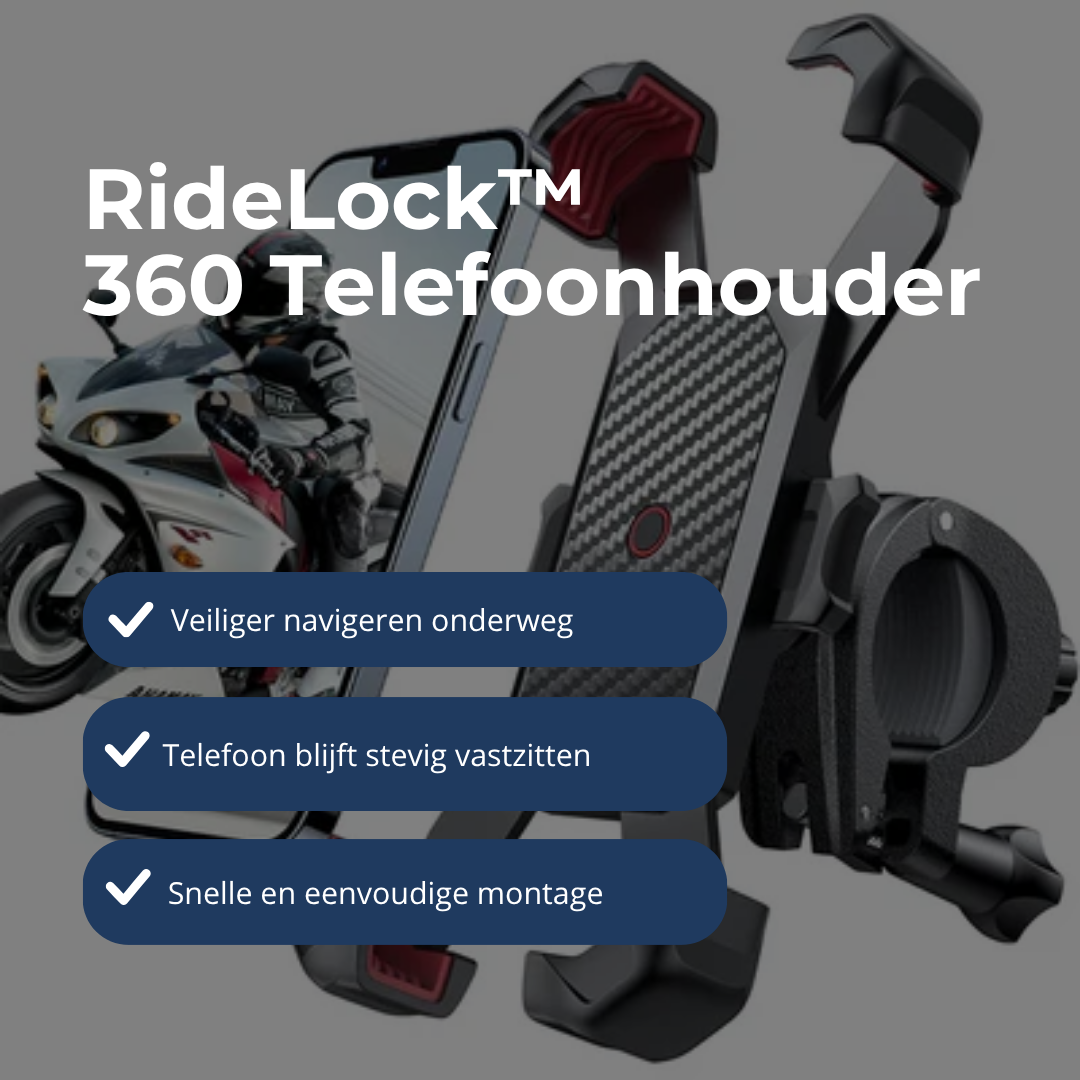 RideLock™ 360 Telefoonhouder