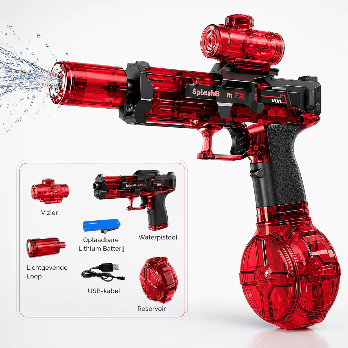 SuperSplash™ Elektrische Waterblaster