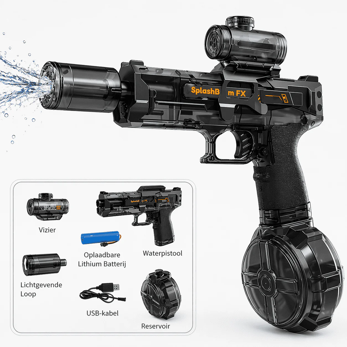 SuperSplash™ Elektrische Waterblaster
